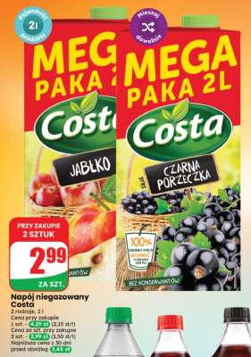 Napój niegazowany COSTA