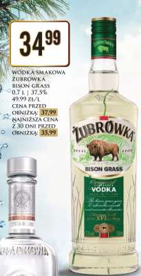 WÓDKA SMAKOWA ŻUBRÓWKA BISON GRASS