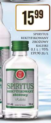SPIRYTUS REKTYFIKOWANY ZBOŻOWY KALISKI