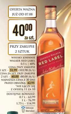 Whisky Johnnie Walker Red Label