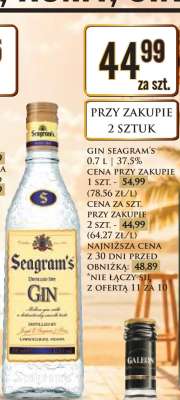 Gin Seagram’s