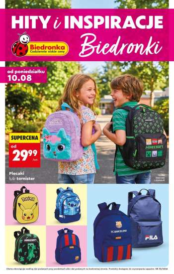 Gazetka Biedronka - 10.08.2026 - 26.08.2026.