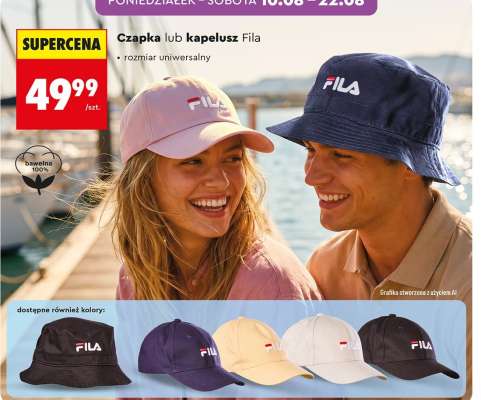 Czapka lub kapelusz Fila