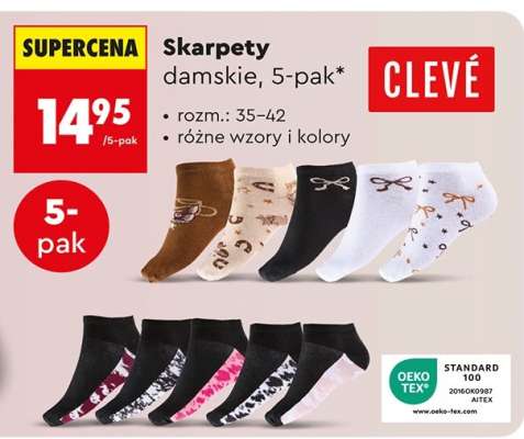 Skarpety damskie, 5-pak