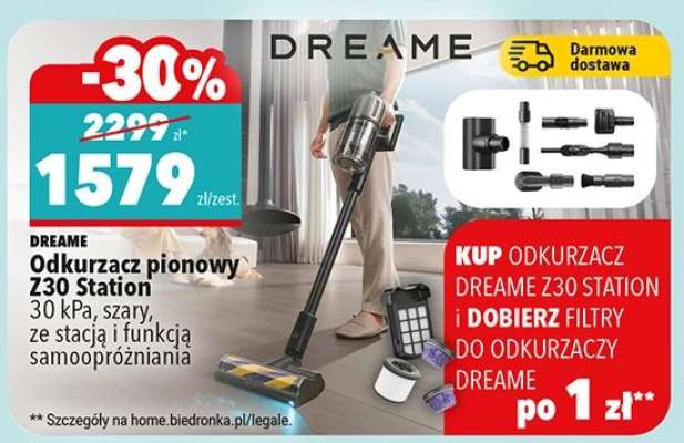 DREAME Odkurzacz pionowy Z30 Station