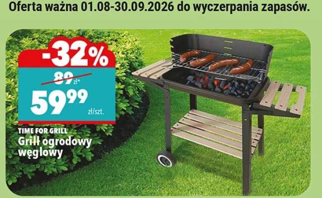 Grill ogrodowy węglowy