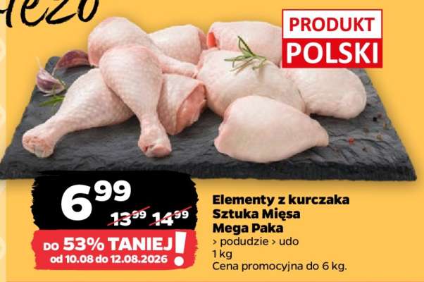 Elementy z kurczaka Sztuka Mięsa Mega Paka