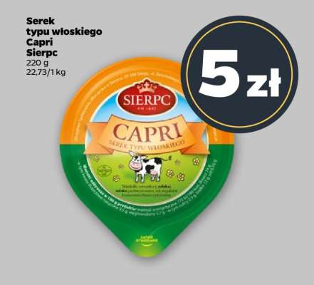 Serek typu włoskiego CAPRI