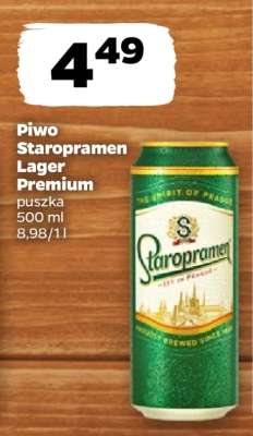 Piwo Staropramen Lager Premium