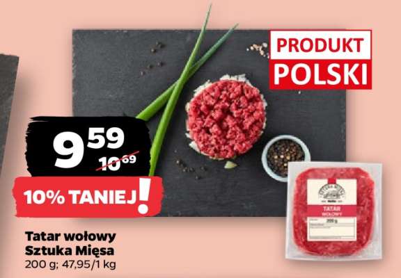 Tatar wołowy Sztuka Mięsa