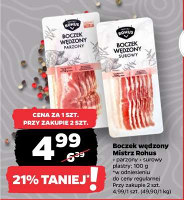 Boczek wędzony Mistrz Rohus
