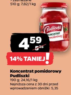 Koncentrat pomidorowy Pudliszki