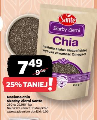 Nasiona chia Skarby Ziemi Sante