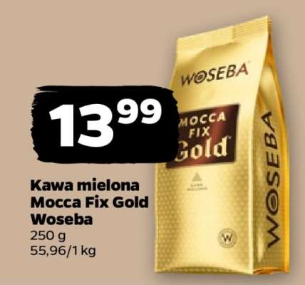 Kawa mielona Mocca Fix Gold Woseba