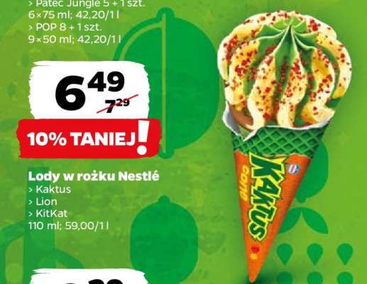 Lody w rożku Nestlé