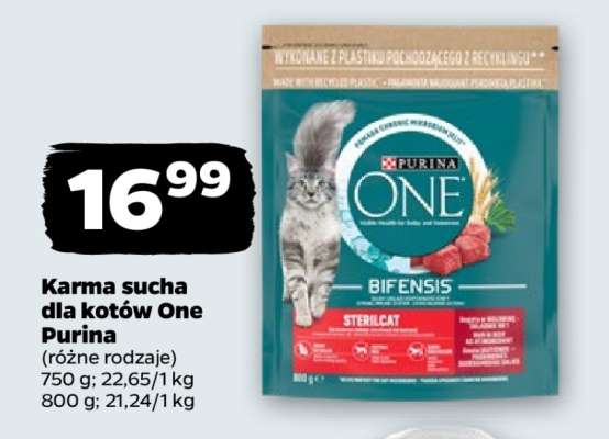 Karma sucha dla kotów One Purina