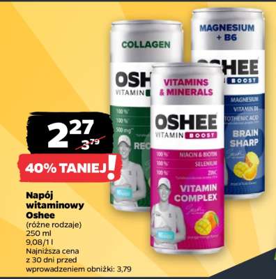 Napój witaminowy Oshee