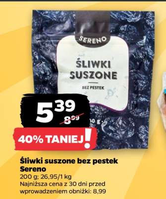 Śliwki suszone bez pestek Sereno