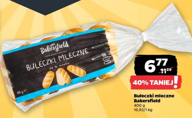 Bułeczki mleczne Bakersfield