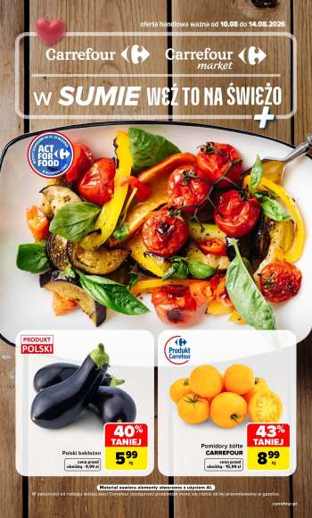 Gazetka Carrefour - 10.08.2026 - 14.08.2026.