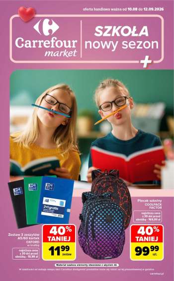 Gazetka Carrefour Market - 10.08.2026 - 12.09.2026.