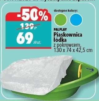 Piaskownica łódka