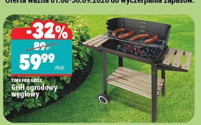 Grill ogrodowy węglowy