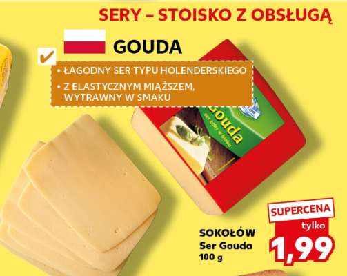 Sokołów Ser Gouda 100 g