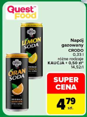 Napój gazowany CRODO