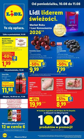 Gazetka Lidl - 10.08.2026 - 11.08.2026.