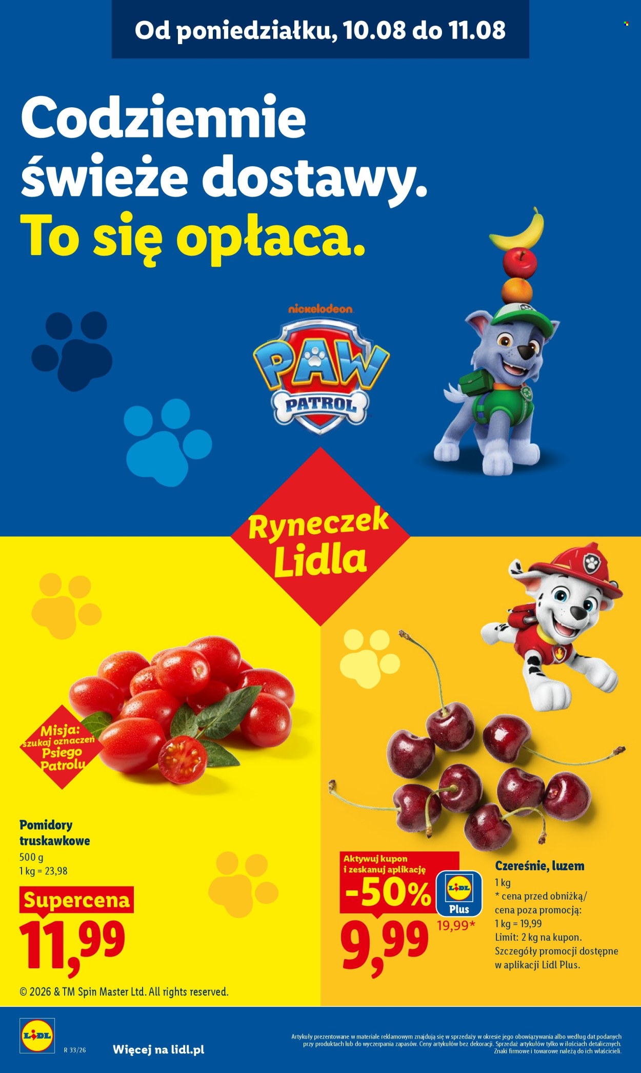 Leták Lidl - 10.8.2026 - 11.8.2026. Strana 44