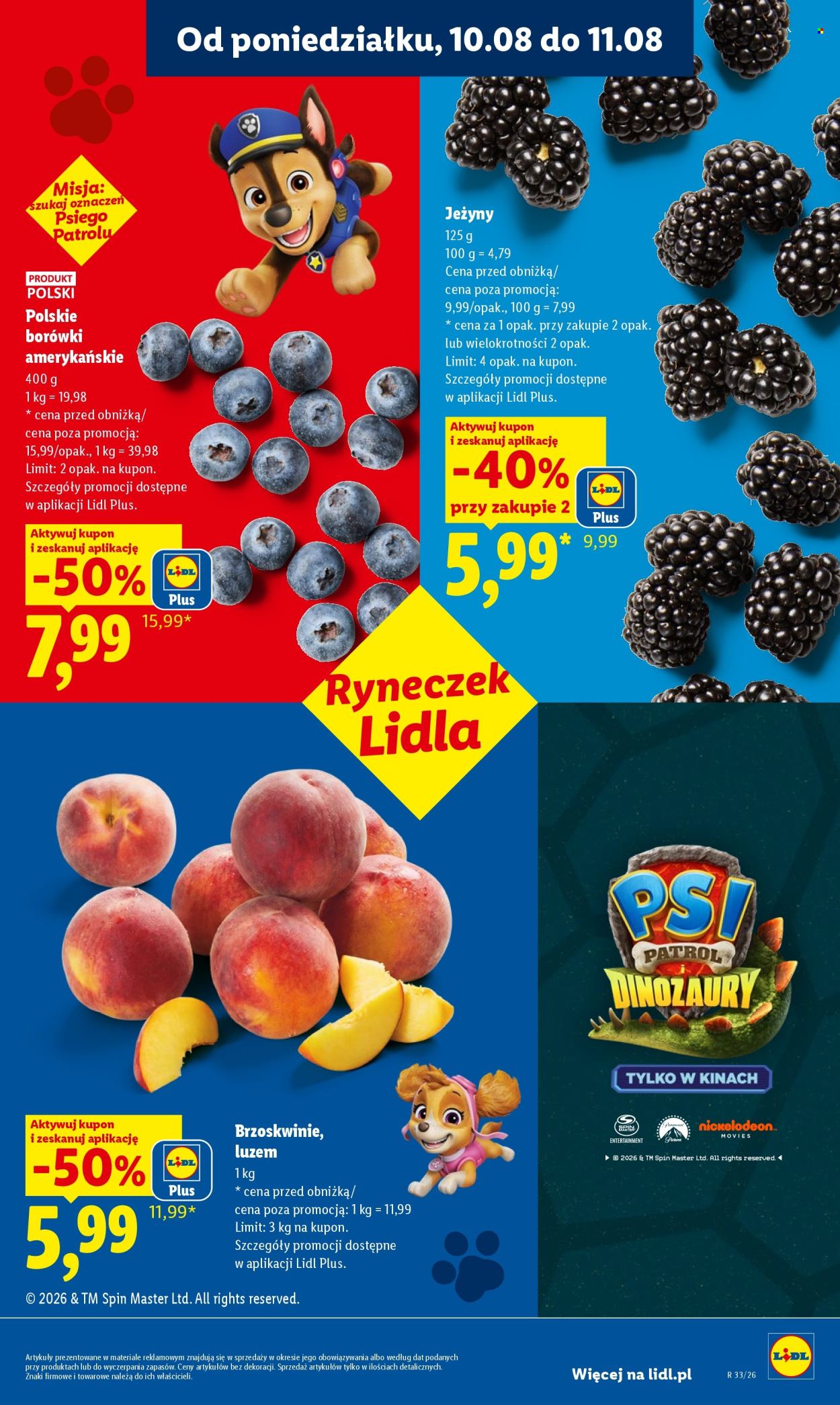 Leták Lidl - 10.8.2026 - 11.8.2026. Strana 45