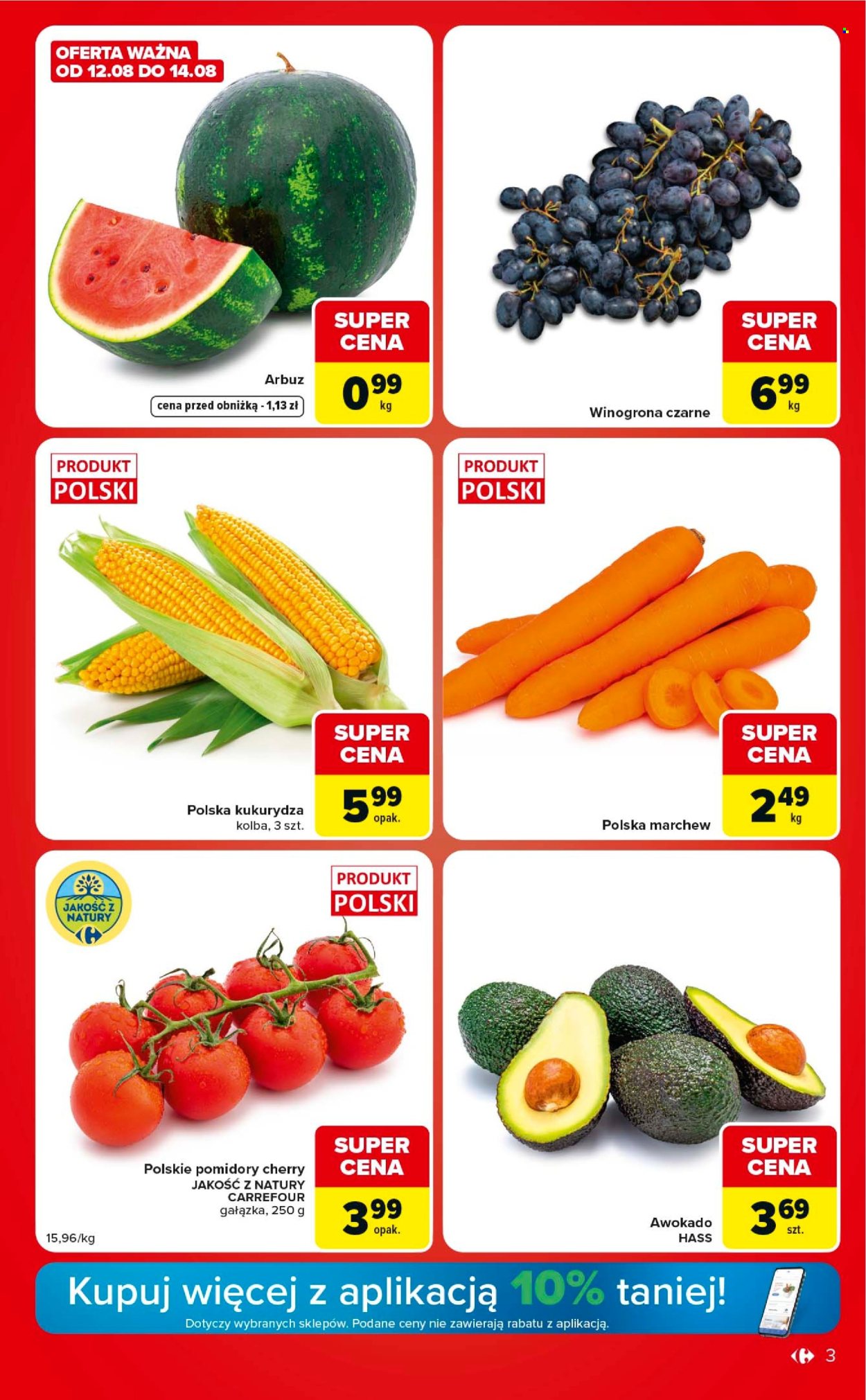 Gazetka Carrefour Market - 11.08.2026 - 17.08.2026. Strona 3