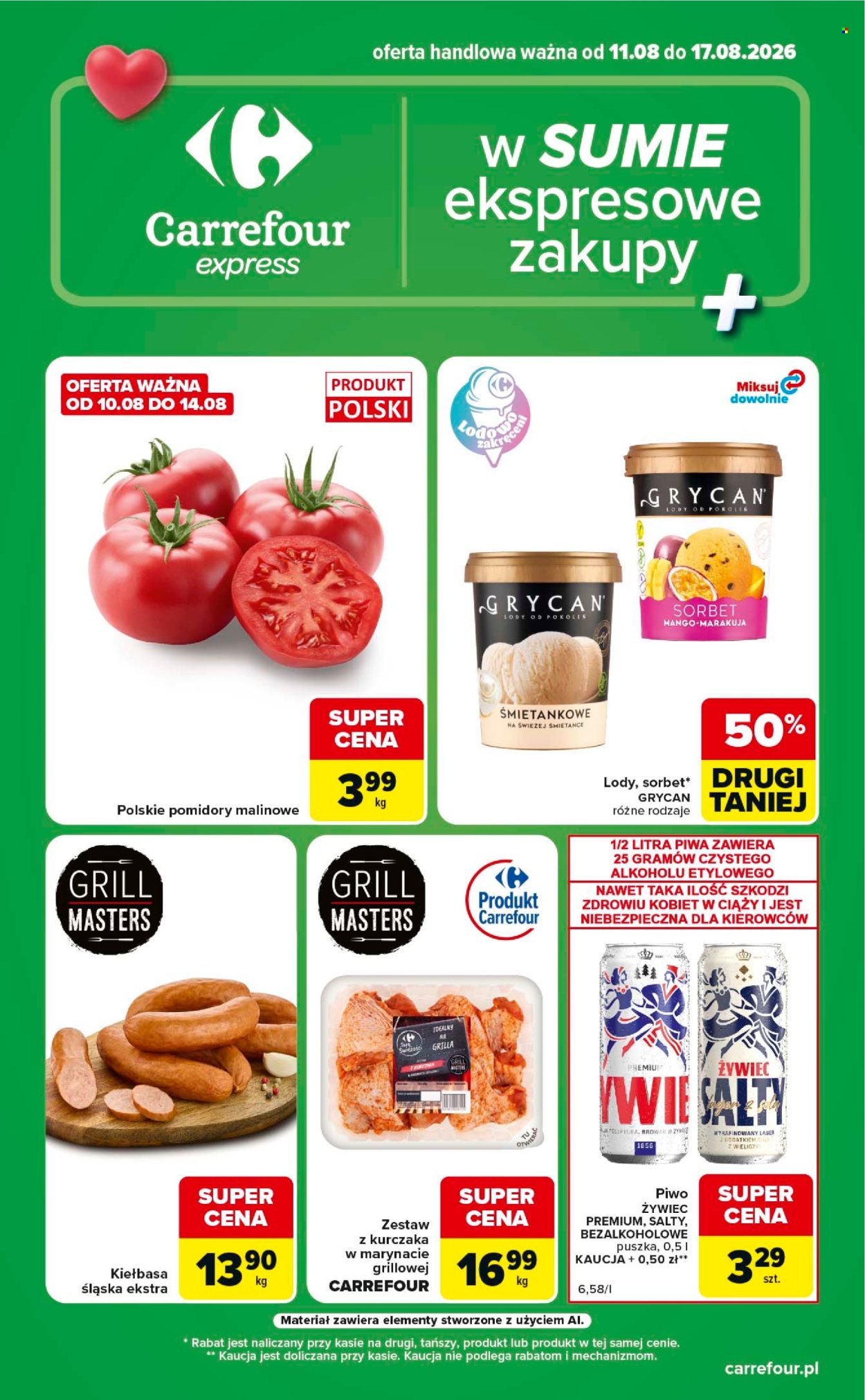 Gazetka Carrefour Express - 11.08.2026 - 17.08.2026. Strona 1