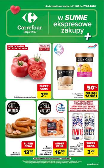 Gazetka Carrefour Express - 11.08.2026 - 17.08.2026.
