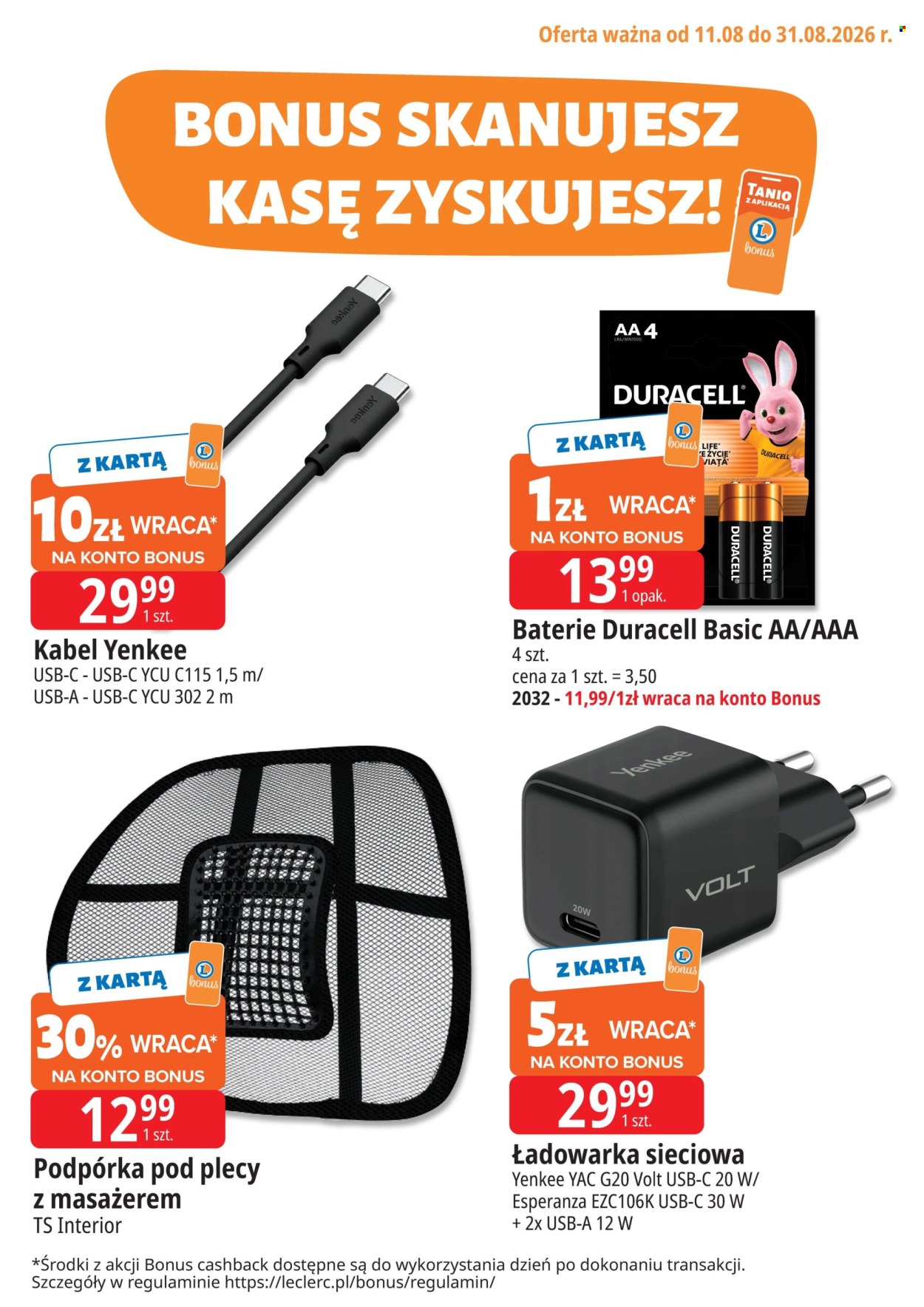 Gazetka E.Leclerc - 11.08.2026 - 31.08.2026. Strona 3