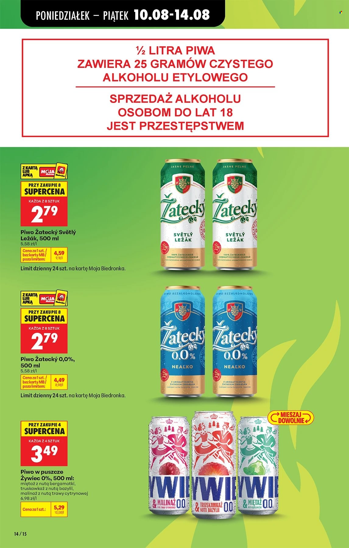 Gazetka Biedronka - 10.08.2026 - 14.08.2026. Strona 14