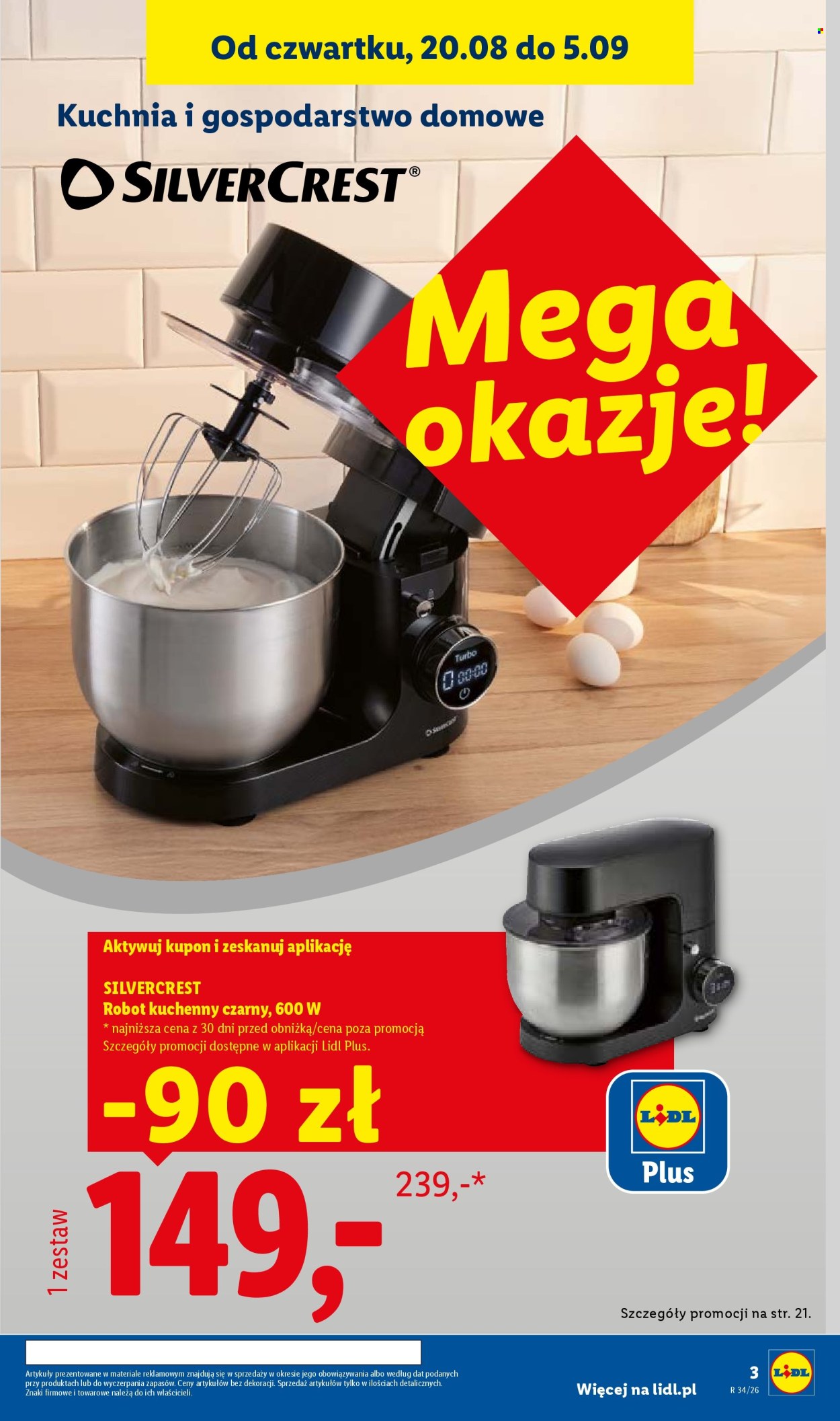 Leták Lidl - 17.8.2026 - 22.8.2026. Strana 3