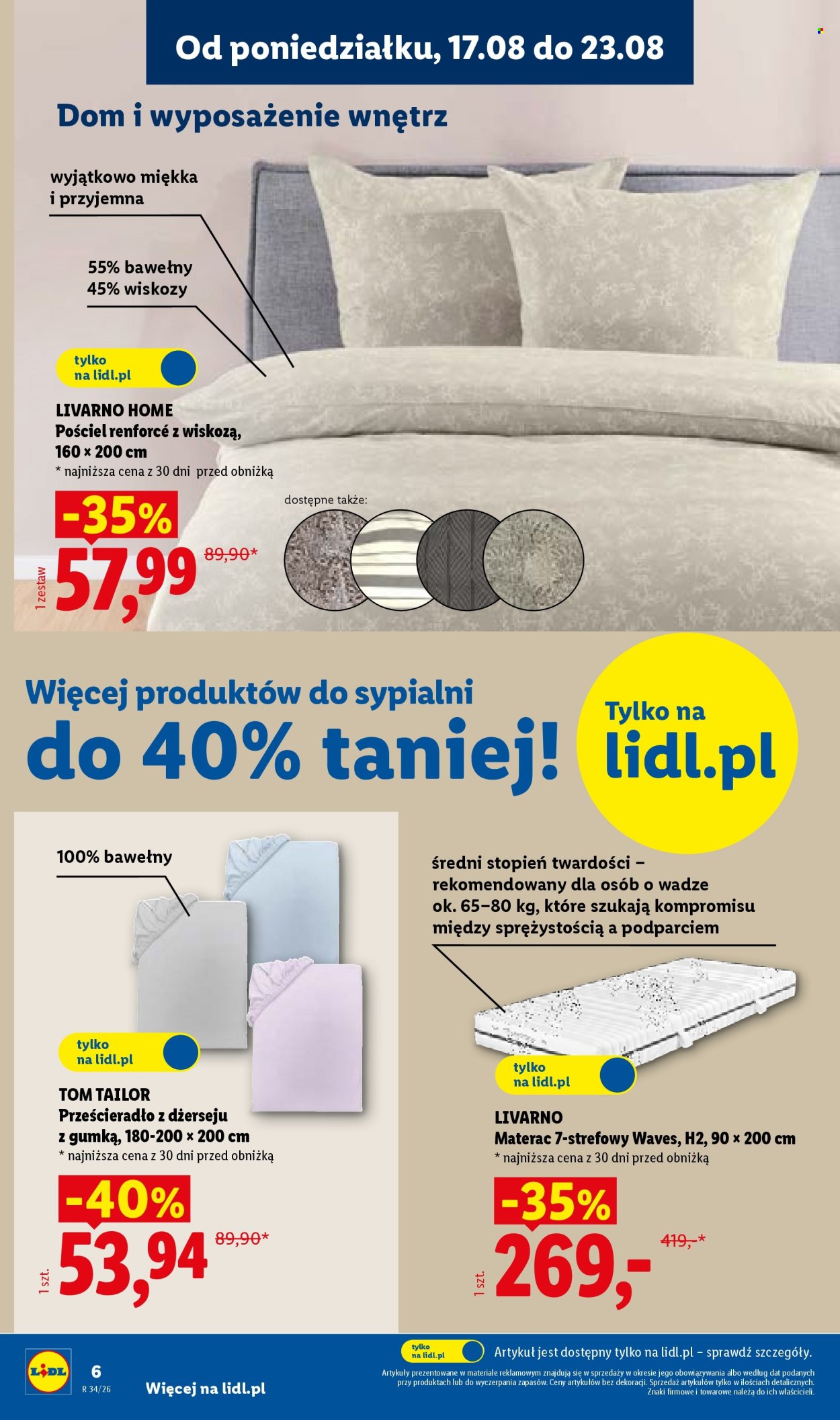 Leták Lidl - 17.8.2026 - 22.8.2026. Strana 6