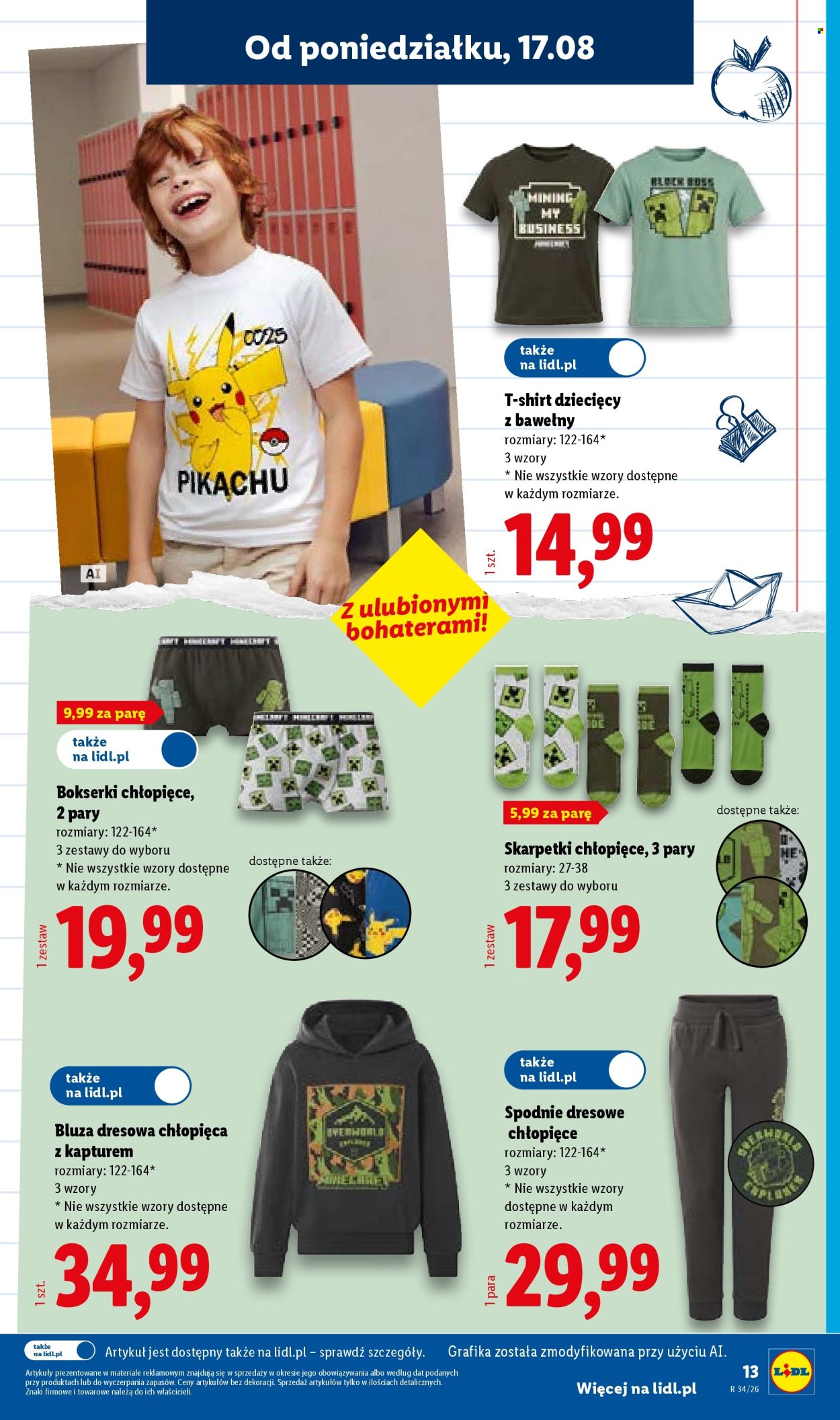 Leták Lidl - 17.8.2026 - 22.8.2026. Strana 13