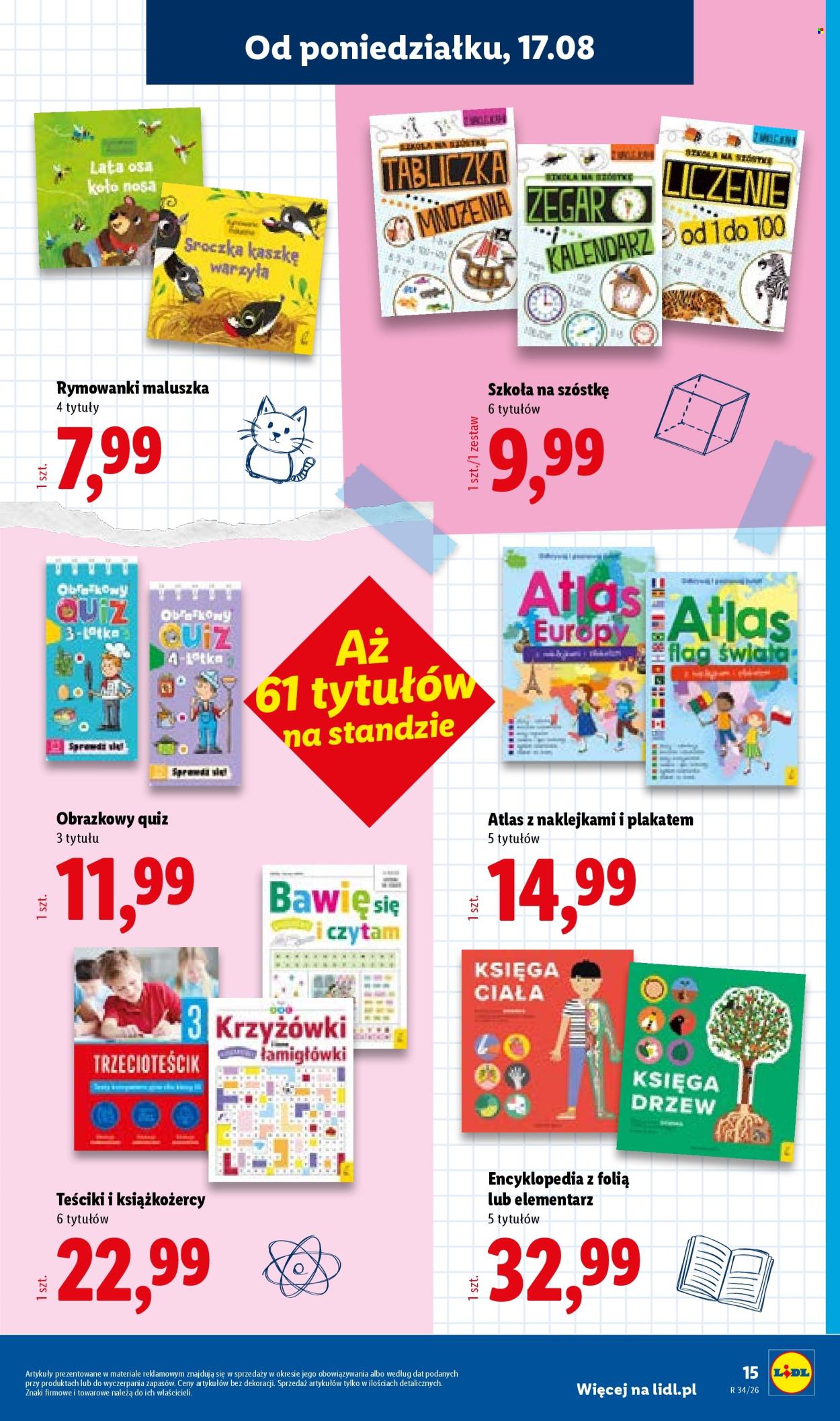 Leták Lidl - 17.8.2026 - 22.8.2026. Strana 15