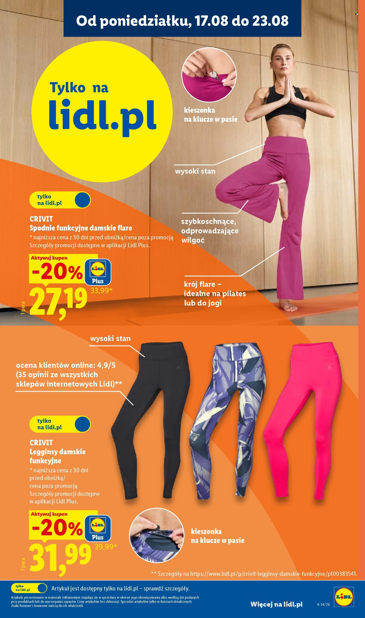 Leták Lidl - 17.8.2026 - 22.8.2026. Strana 21