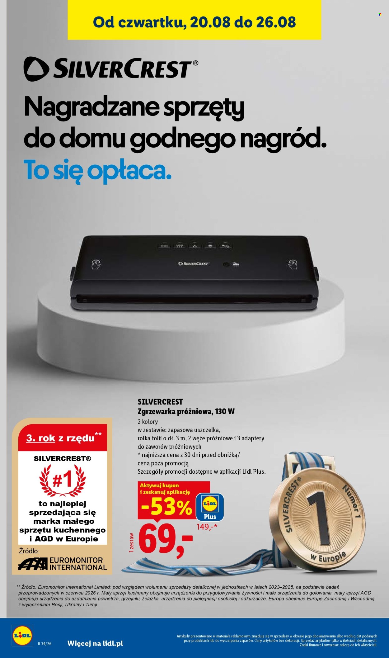 Leták Lidl - 17.8.2026 - 22.8.2026. Strana 30