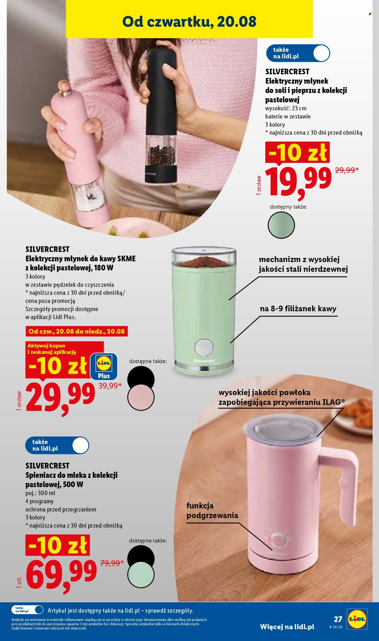 Leták Lidl - 17.8.2026 - 22.8.2026. Strana 39