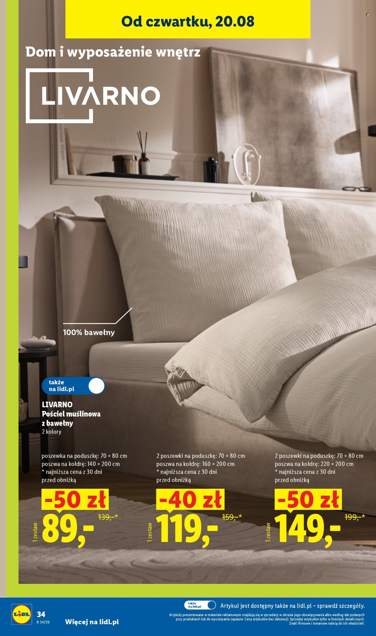 Leták Lidl - 17.8.2026 - 22.8.2026. Strana 46