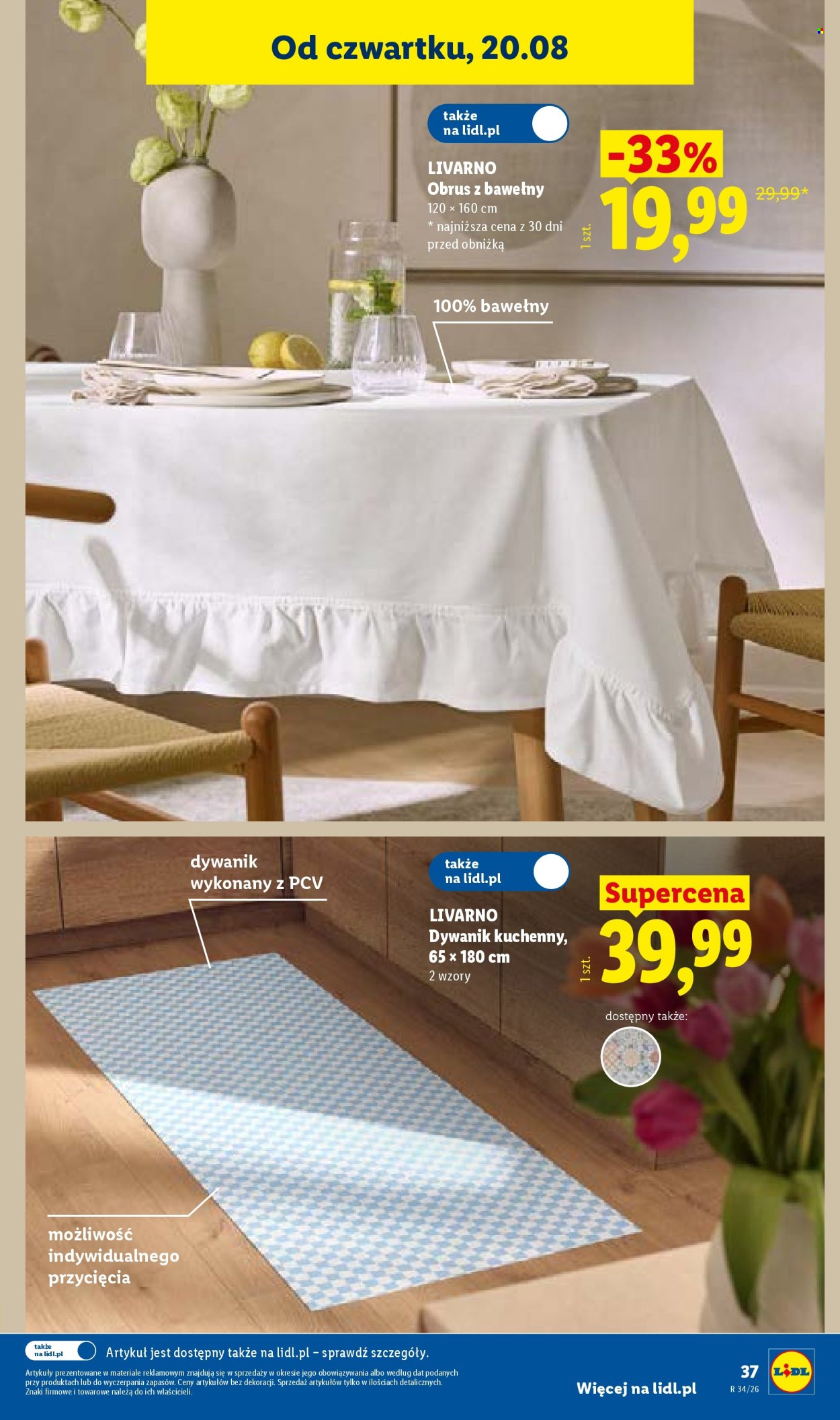 Leták Lidl - 17.8.2026 - 22.8.2026. Strana 49