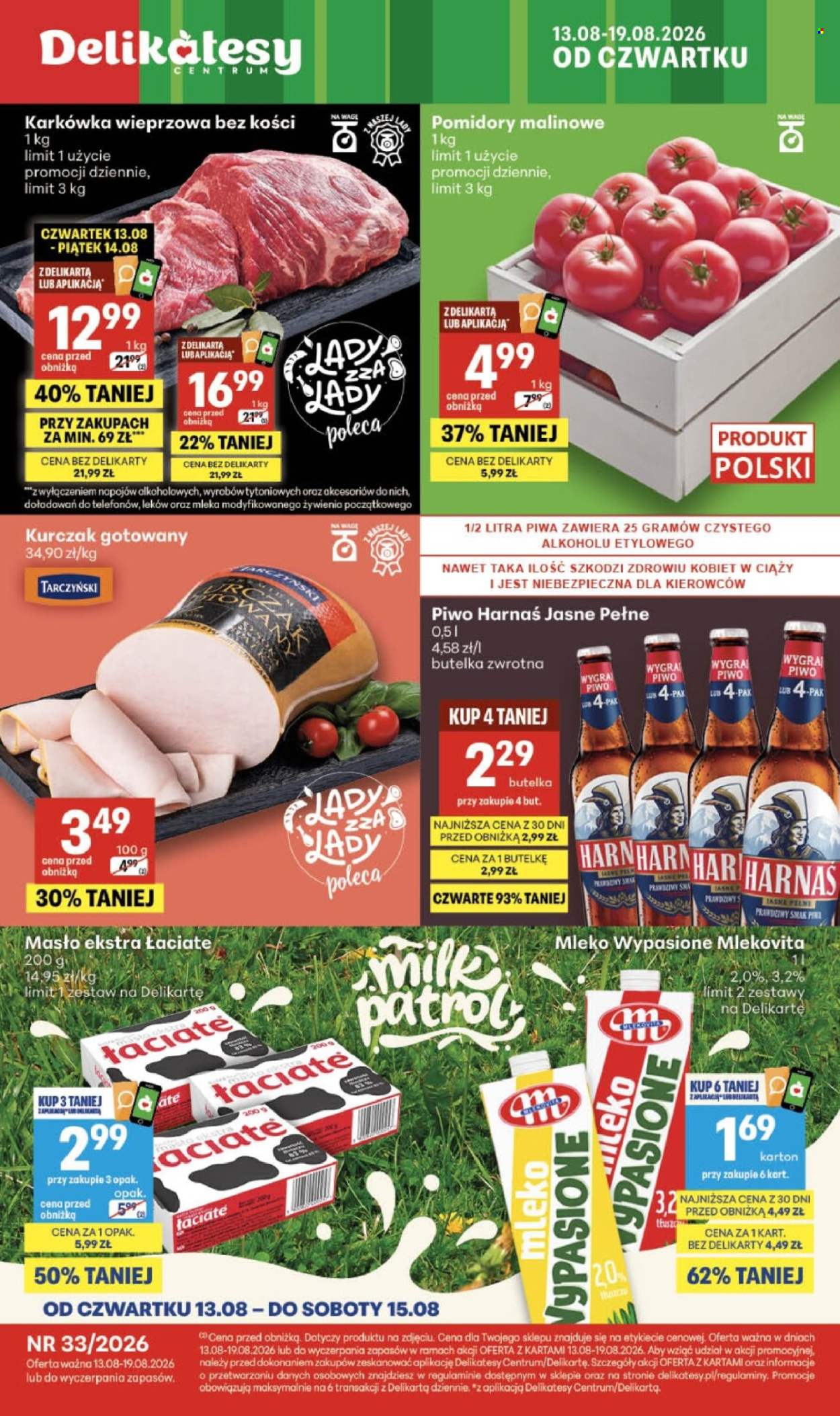 Gazetka Delikatesy Centrum - 13.08.2026 - 19.08.2026. Strona 1