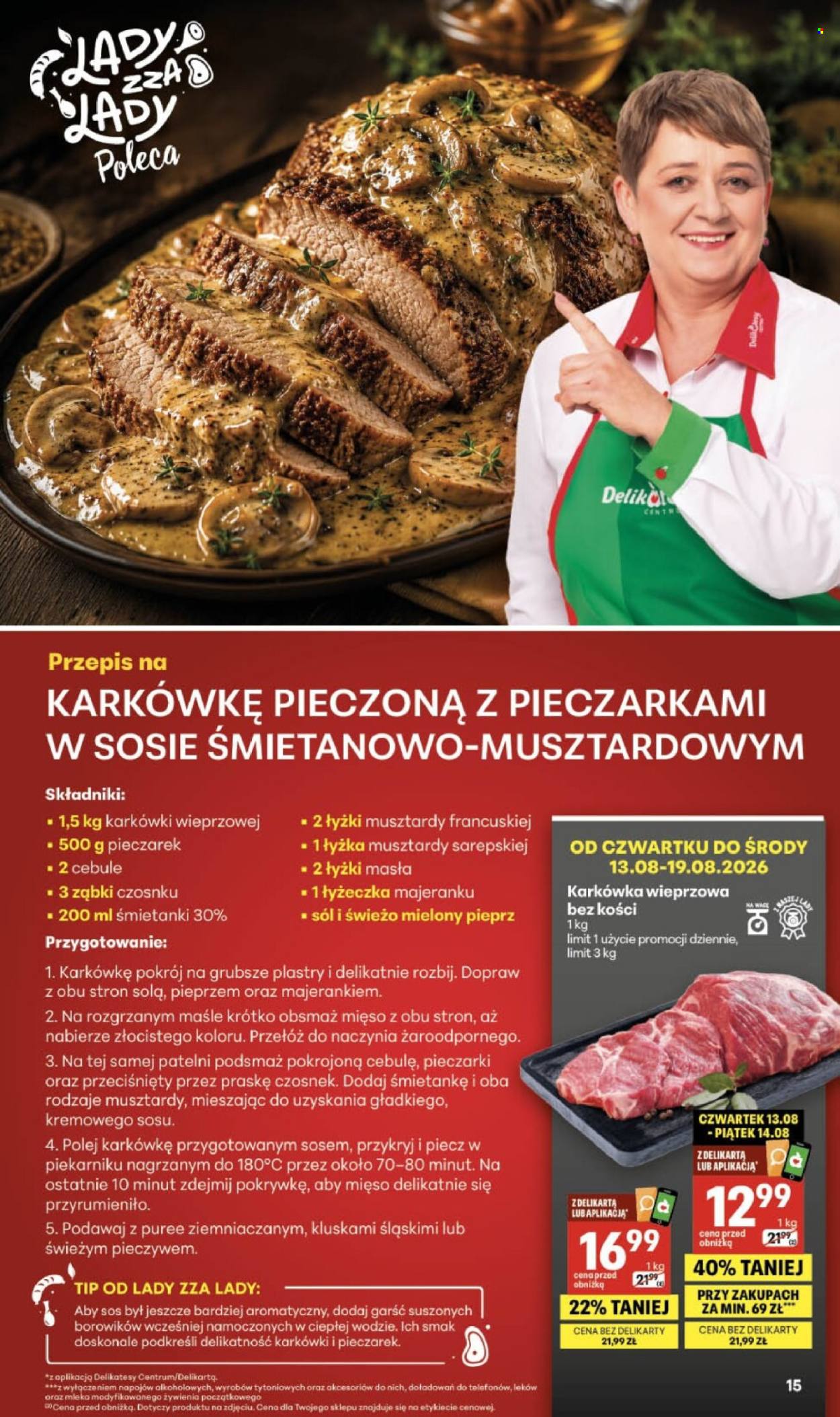 Gazetka Delikatesy Centrum - 13.08.2026 - 19.08.2026. Strona 15