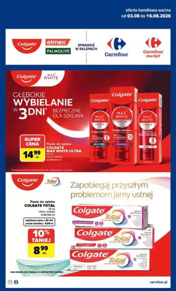 Gazetka Carrefour - 3.08.2026 - 16.08.2026.