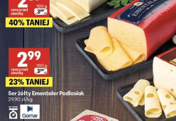 Ser żółty EMENTALER PODLASIAK